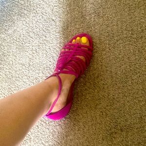 Halogen Fushia Sandal